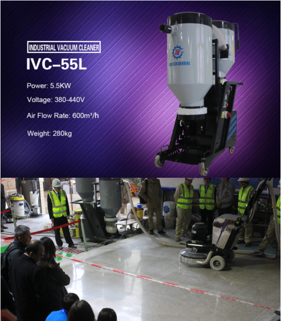 업데이트 된 산업용 진공 청소기 ivc-55l